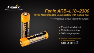 Fenix 18650 - 2300mAh - Acumulator - ARB-L 18-2300